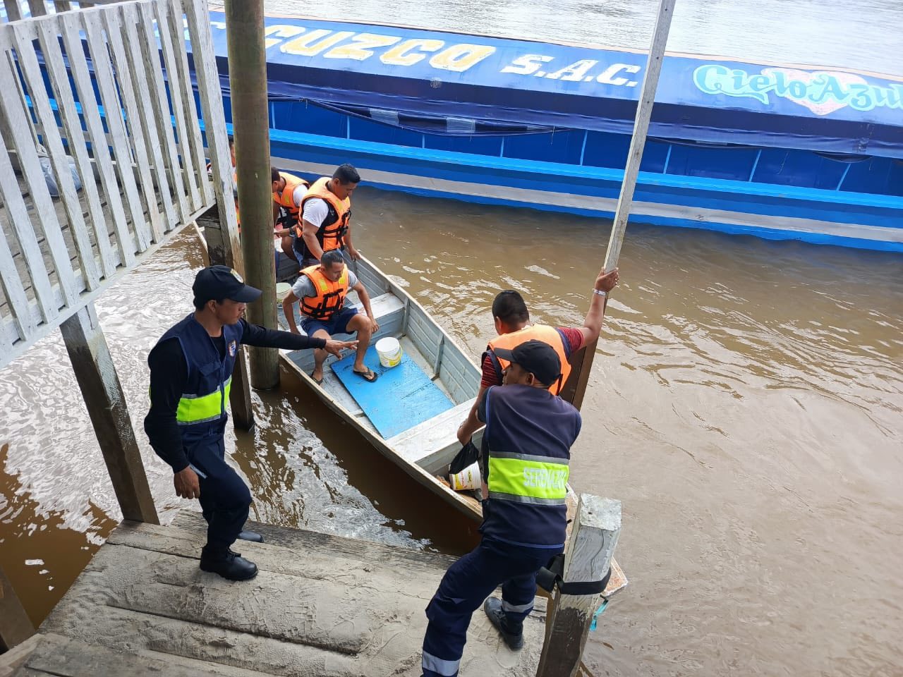 Serenazgo de la Municipalidad de Trompeteros lideró intensa búsqueda de Profesor desaparecido en el río Corrientes
